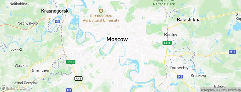 Zamoskvorech’ye, Russia Map