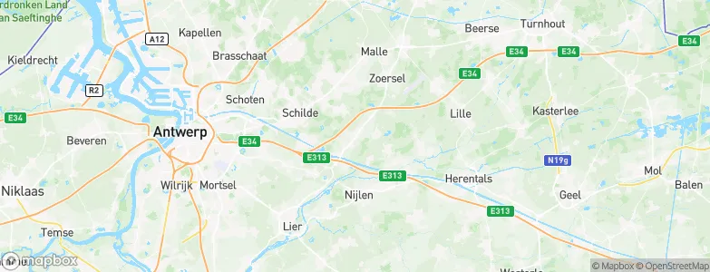 Zandhoven, Belgium Map