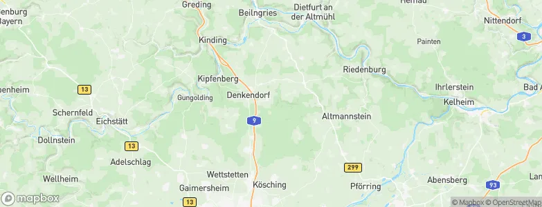 Zandt, Germany Map