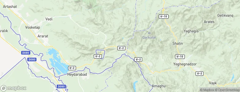 Zangakatun, Armenia Map