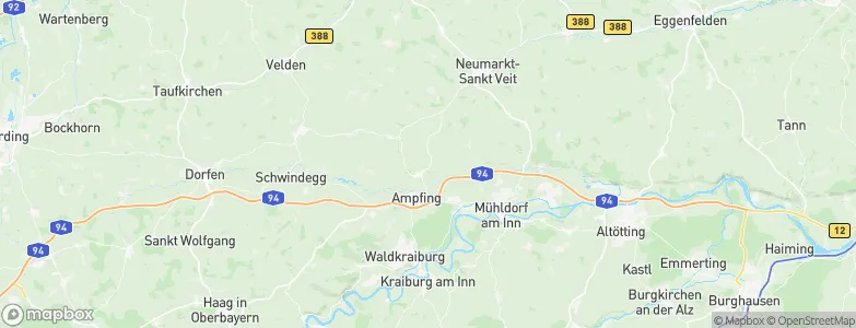 Zangberg, Germany Map