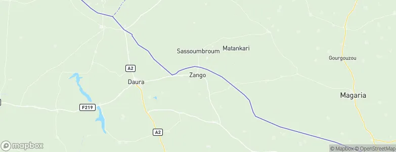 Zango, Nigeria Map