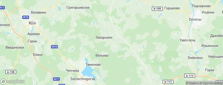 Zaovrazh’ye, Russia Map