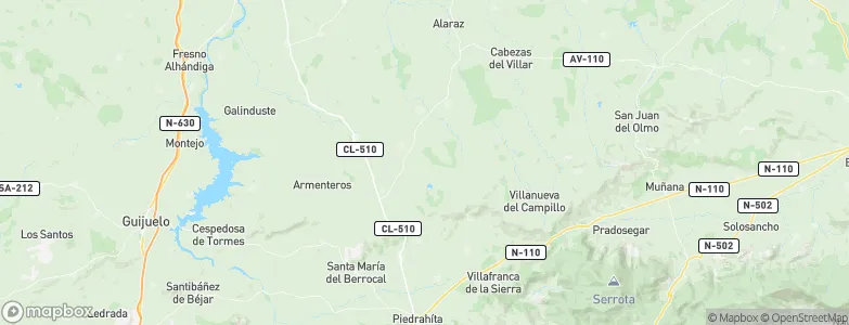 Zapardiel de la Cañada, Spain Map