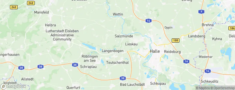 Zappendorf, Germany Map