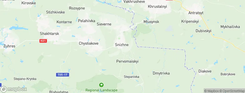 Zaprudnoye, Ukraine Map