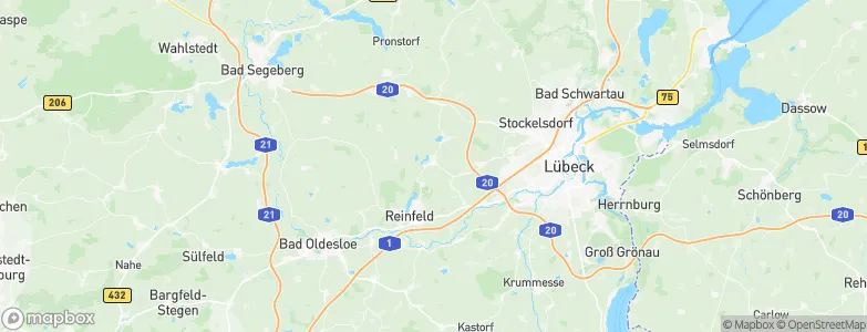 Zarpen, Germany Map