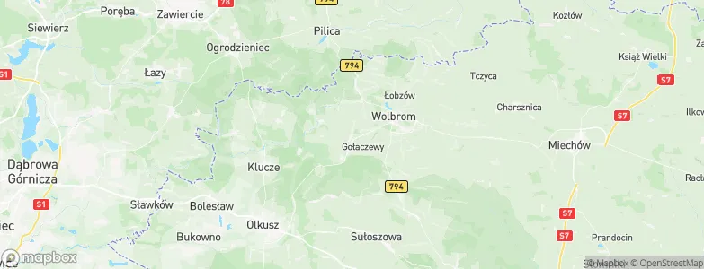 Zarzecze, Poland Map