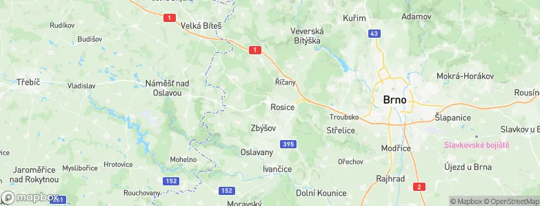 Zastávka, Czechia Map