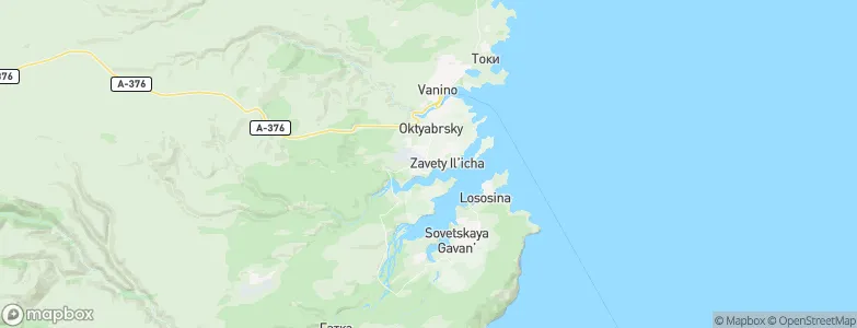 Zavety Il’icha, Russia Map