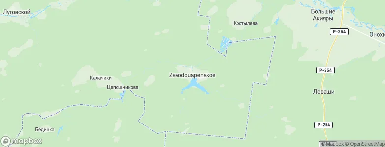 Zavodouspenskoye, Russia Map