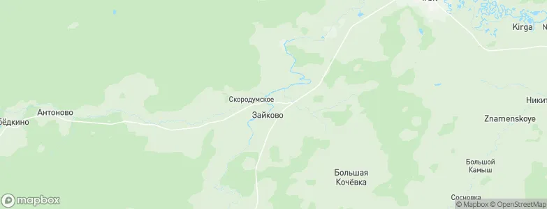 Zaykovo, Russia Map
