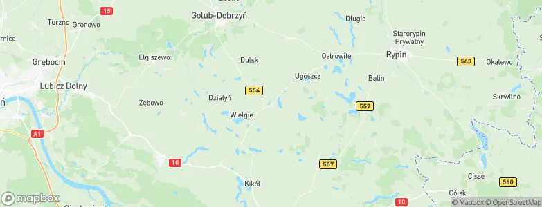 Zbójno, Poland Map
