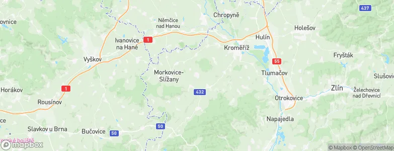 Zborovice, Czechia Map