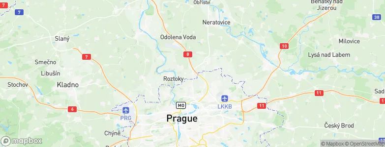 Zdiby, Czechia Map