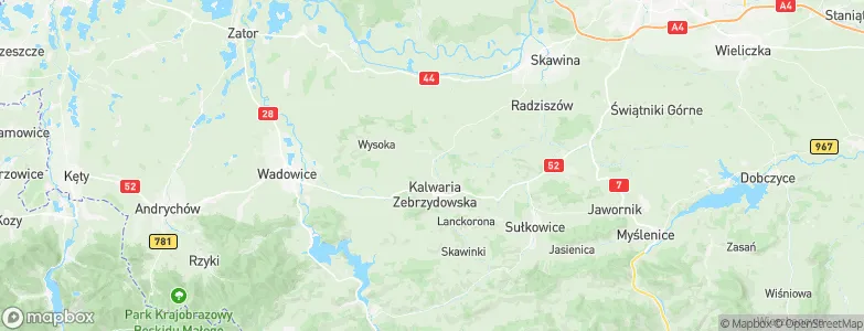 Zebrzydowice, Poland Map