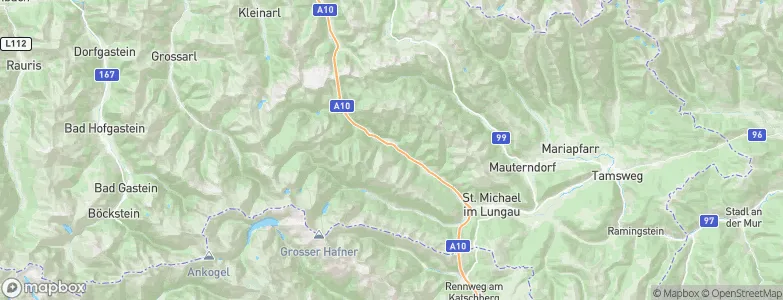Zederhaus, Austria Map