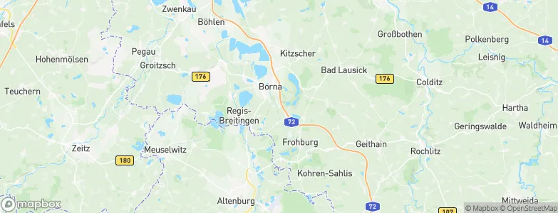 Zedtlitz, Germany Map