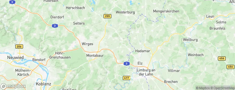 Zehnhausen bei Wallmerod, Germany Map
