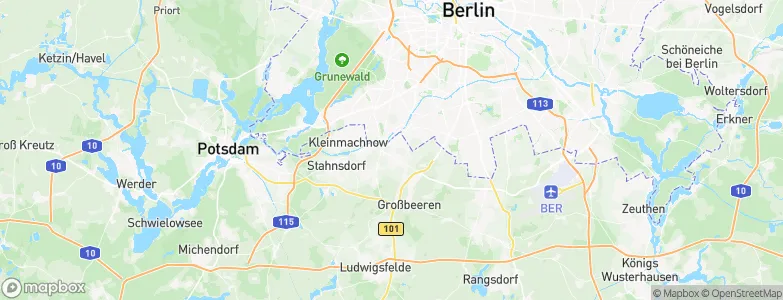 Zehnruthenplan, Germany Map