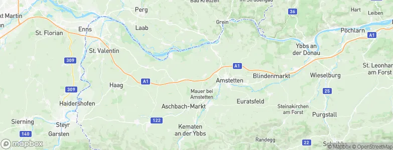Zeillern, Austria Map