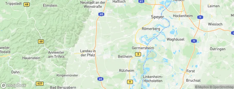 Zeiskam, Germany Map