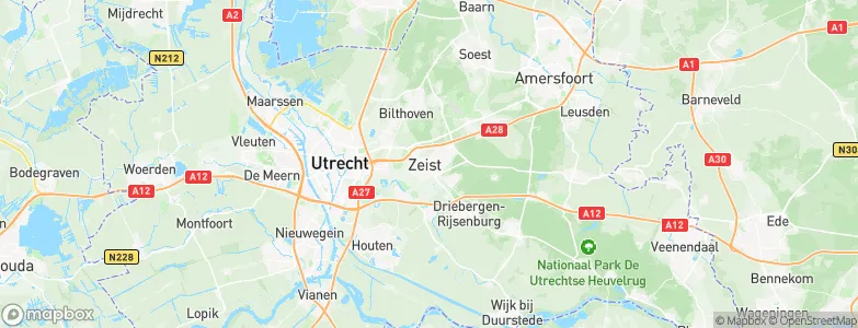 Zeist, Netherlands Map