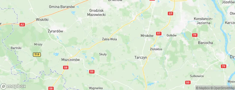 Żelechów, Poland Map