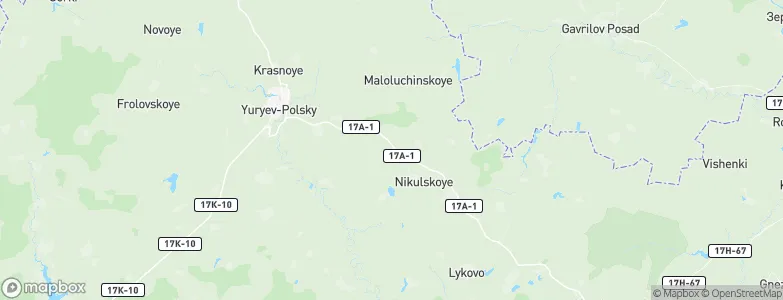 Zelënaya Polyana, Russia Map