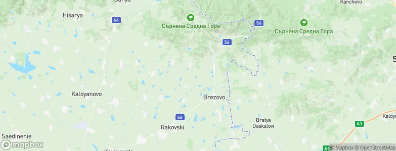 Zelenikovo, Bulgaria Map