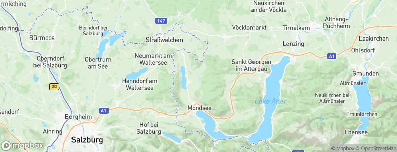 Zell am Moos, Austria Map