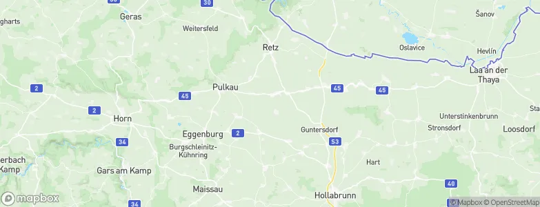 Zellerndorf, Austria Map