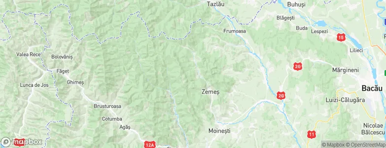 Zemeş, Romania Map