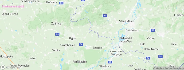 Žeravice, Czechia Map