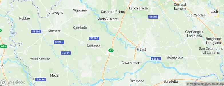 Zerbolò, Italy Map