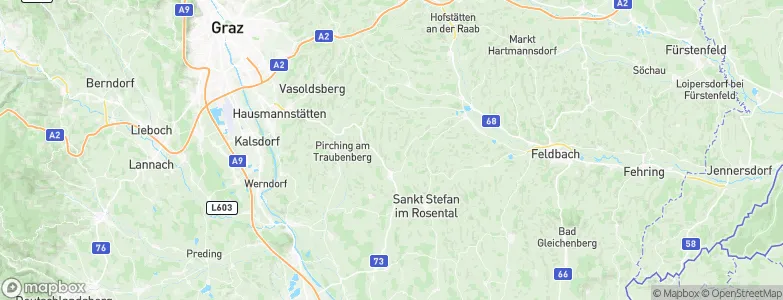 Zerlach, Austria Map