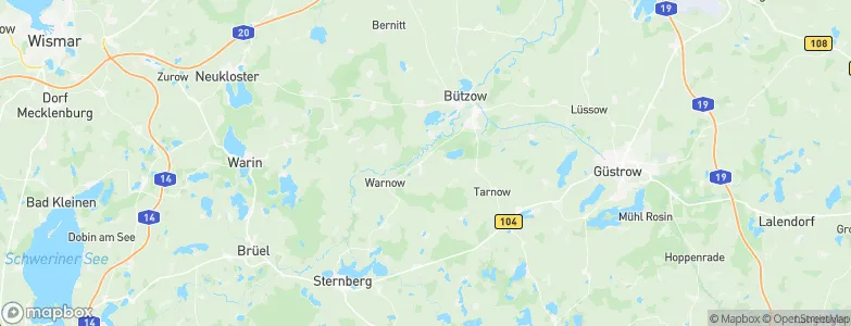 Zernin, Germany Map