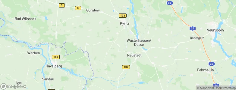Zernitz, Germany Map