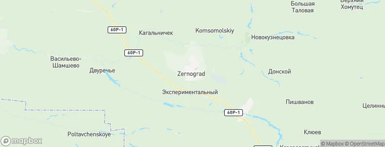 Zernograd, Russia Map