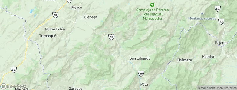 Zetaquira, Colombia Map