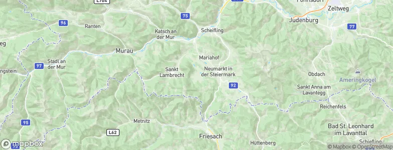 Zeutschach, Austria Map