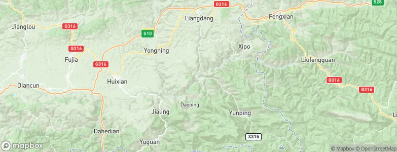 Zhan’erxiang, China Map