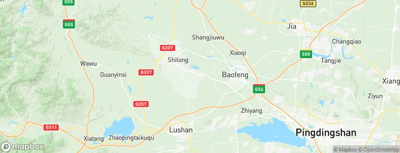 Zhangbaqiao, China Map