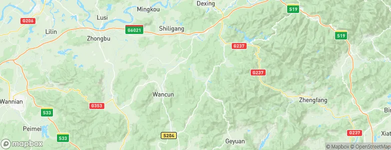 Zhangcun, China Map