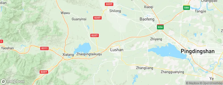 Zhangdian, China Map