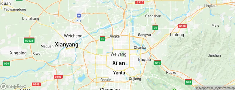 Zhangjiabao, China Map