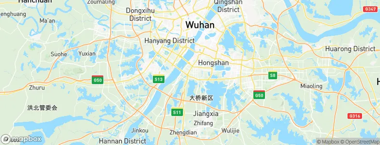 Zhangjiawan, China Map