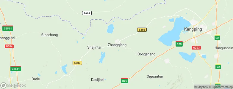 Zhangqiang, China Map