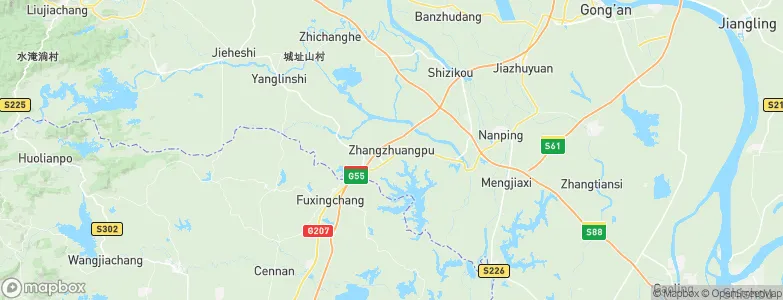 Zhangzhuangpu, China Map