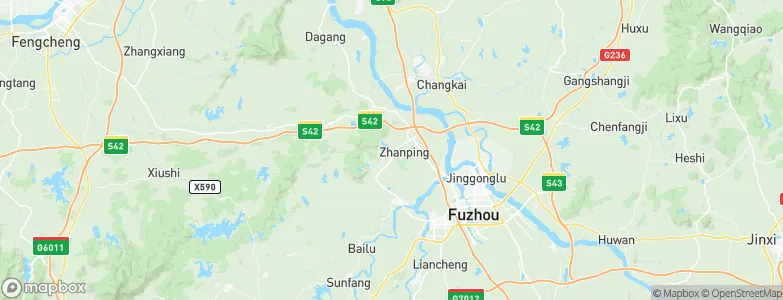 Zhanping, China Map
